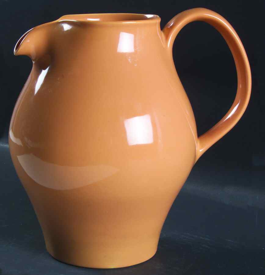 Casual Cantaloupe Restyled Pitcher by Iroquois-1