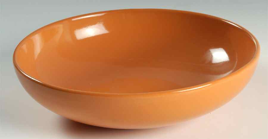 Casual Cantaloupe 8" Round Vegetable Bowl by Iroquois-1