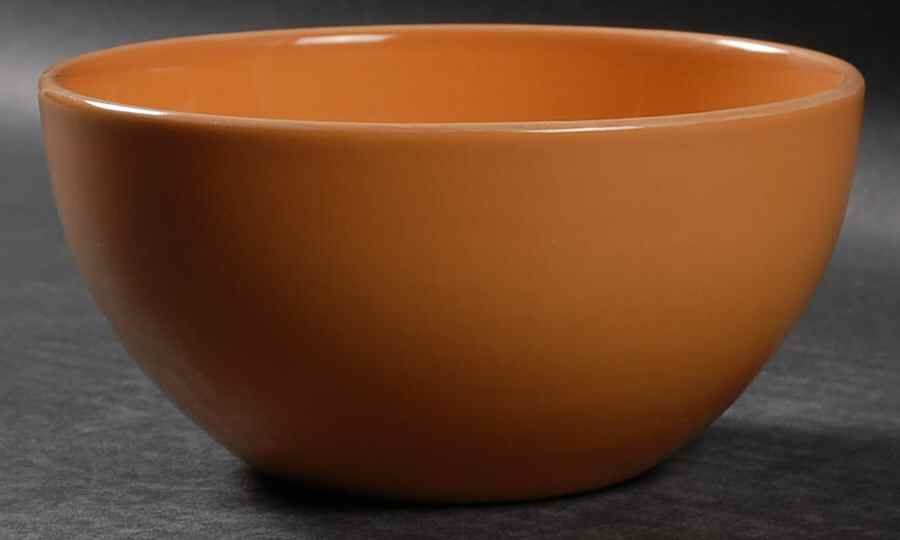 Casual Cantaloupe Coupe Soup Bowl by Iroquois-1