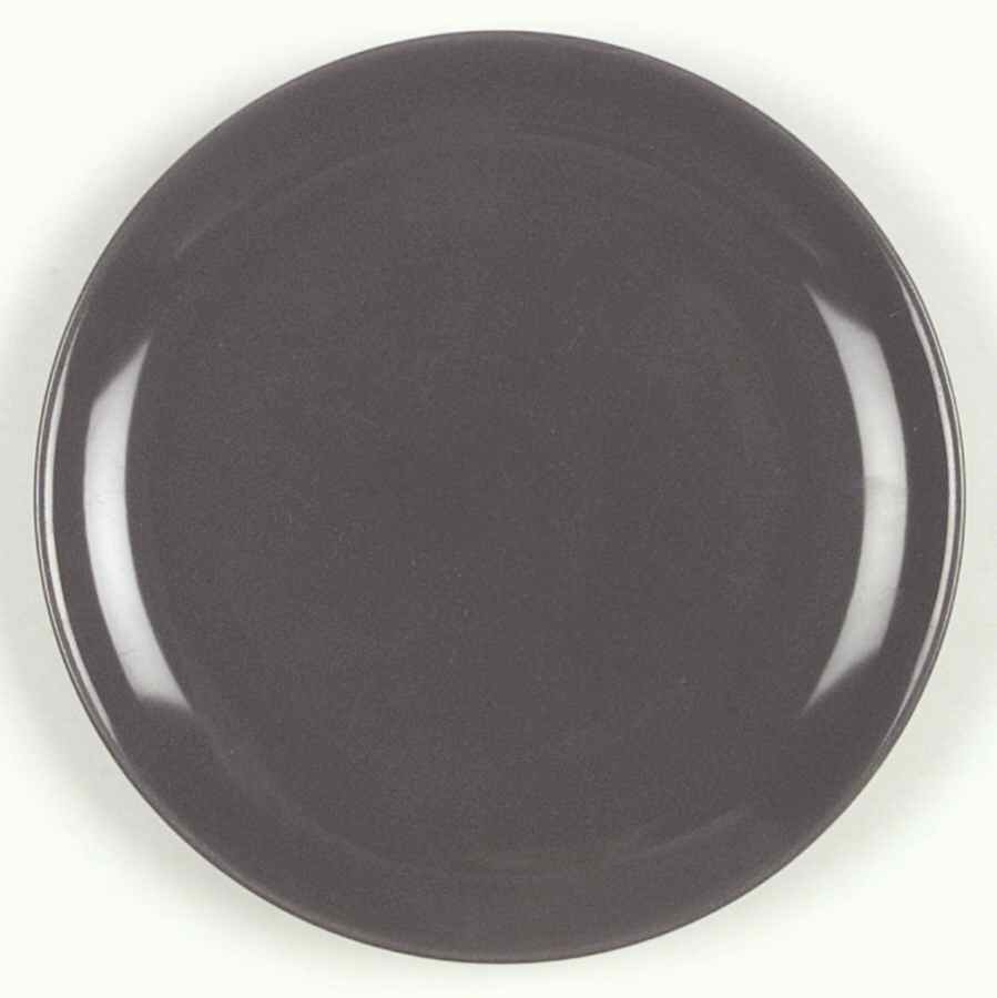 Casual Charcoal Dinner Plate by Iroquois-1