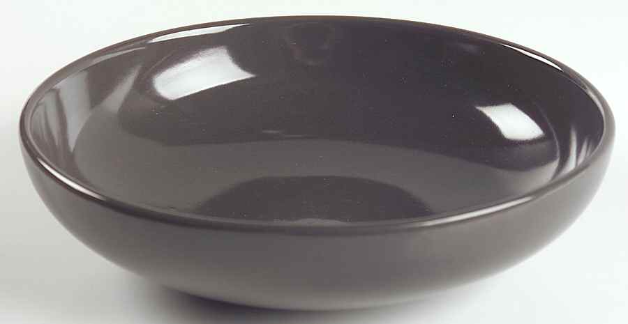 Casual Charcoal 8" Round Vegetable Bowl by Iroquois-1