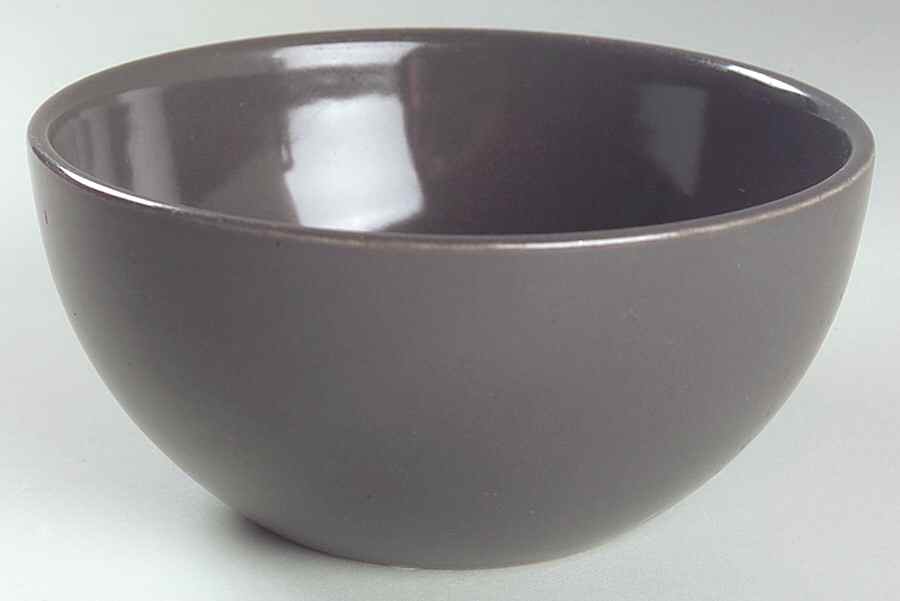 Casual Charcoal Coupe Soup Bowl by Iroquois-1