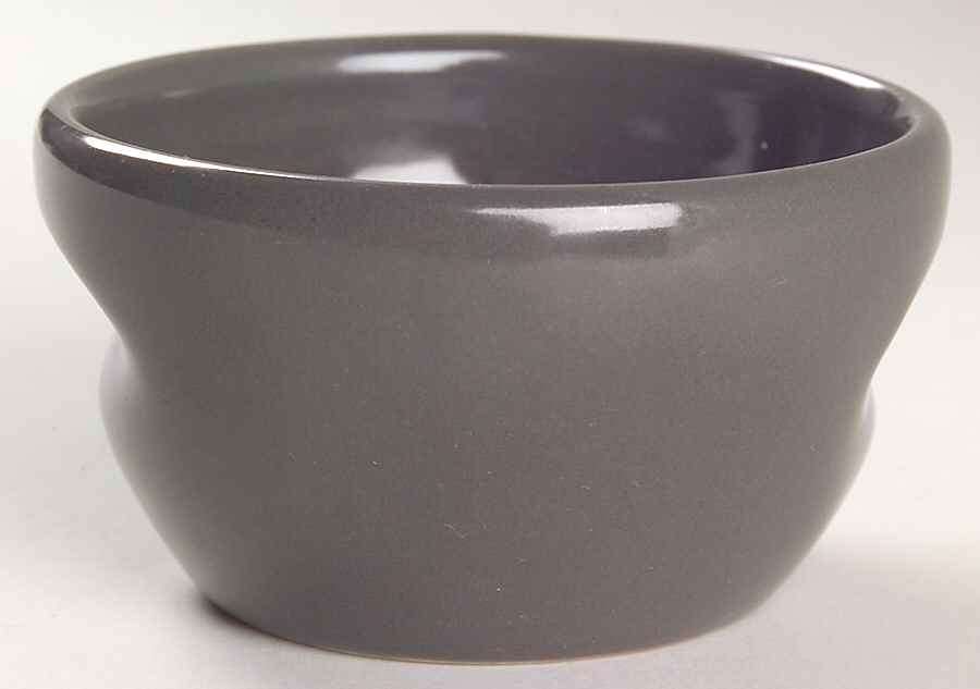Casual Charcoal Open Sugar Bowl by Iroquois-1