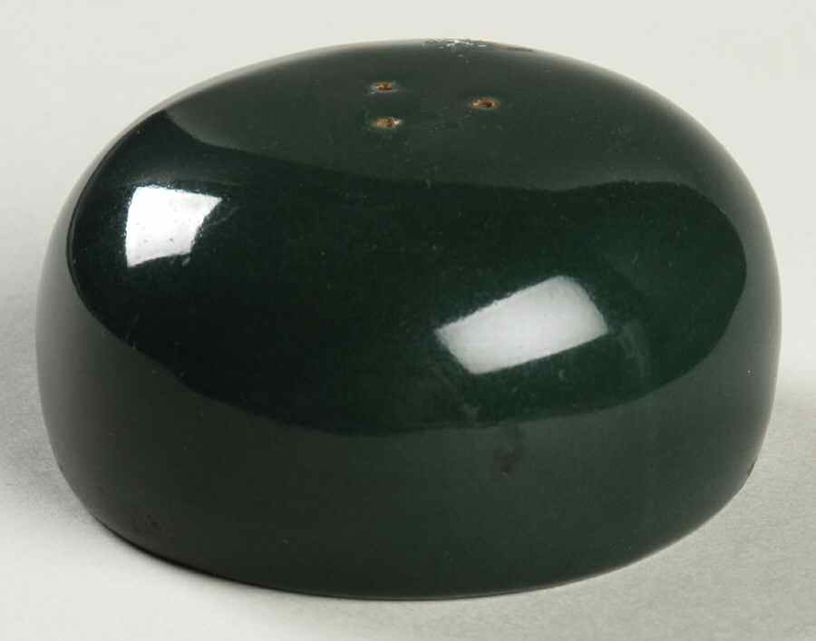 Casual Dark Green Stacking Salt Shaker by Iroquois-1