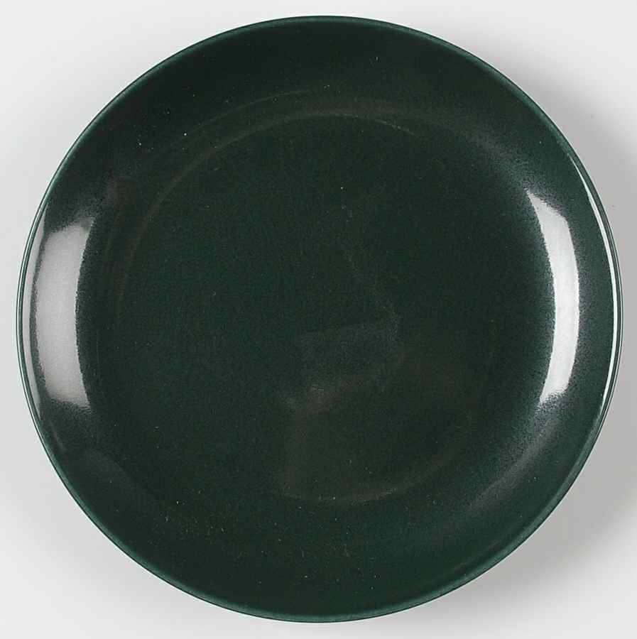 Casual Dark Green Bread & Butter Plate by Iroquois-1