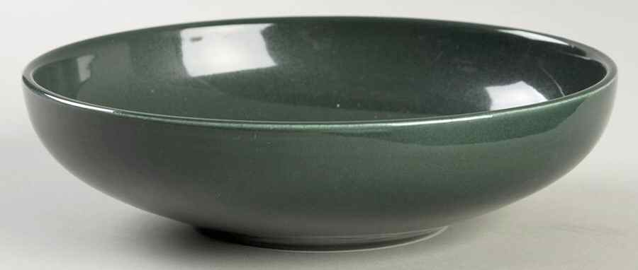 Casual Dark Green 8" Round Vegetable Bowl by Iroquois-1