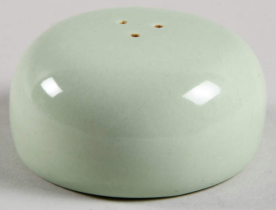 Casual Lettuce Green Stacking Salt Shaker by Iroquois-1