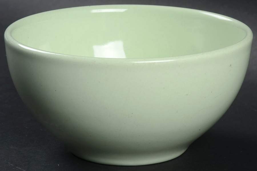 Casual Lettuce Green Restyled Coupe Soup Bowl by Iroquois-1