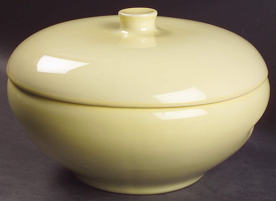 Casual Lemon 2 Qt Covered Casserole with Knob Lid by Iroquois-1