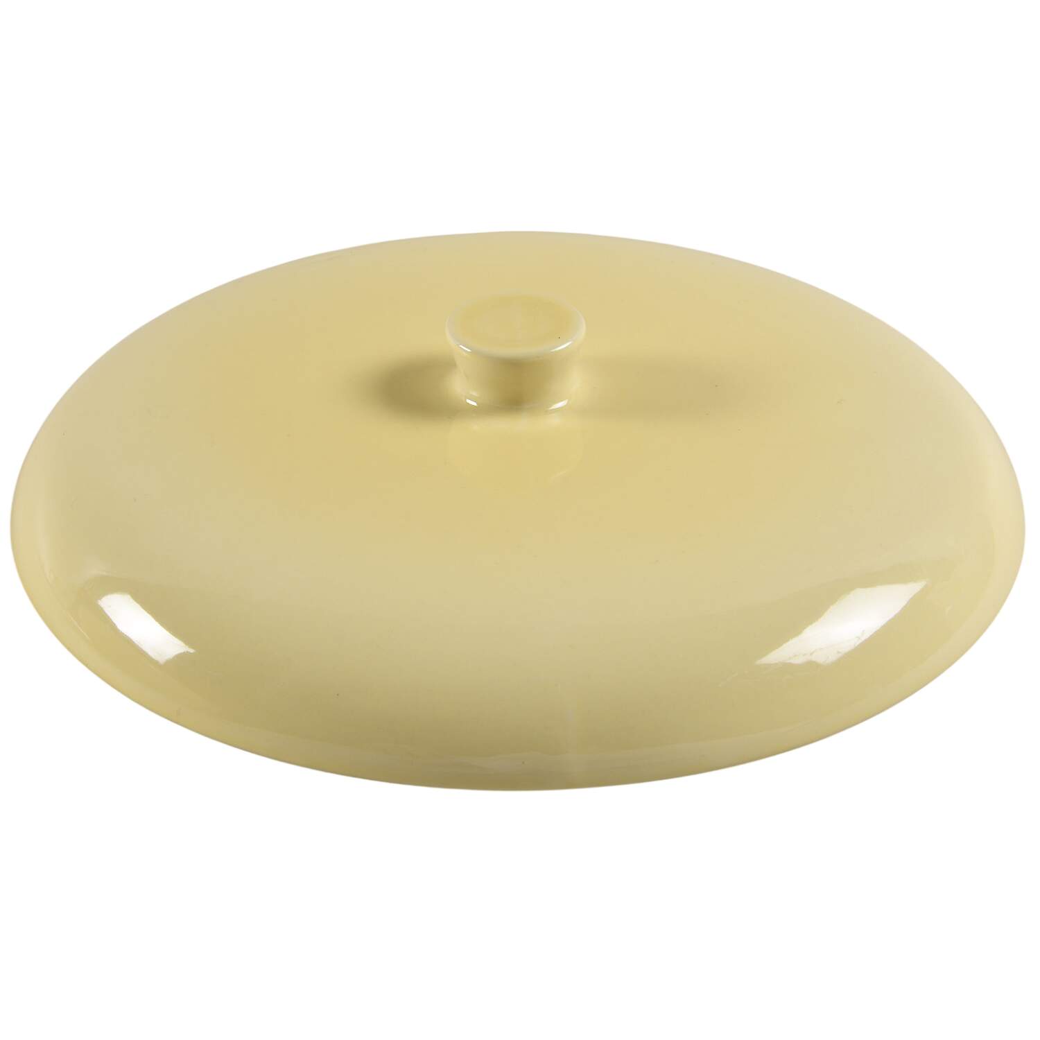 Casual Lemon Recess Lid for Rd Vegetable, Dutch Oven Or Skillet by Iroquois-1