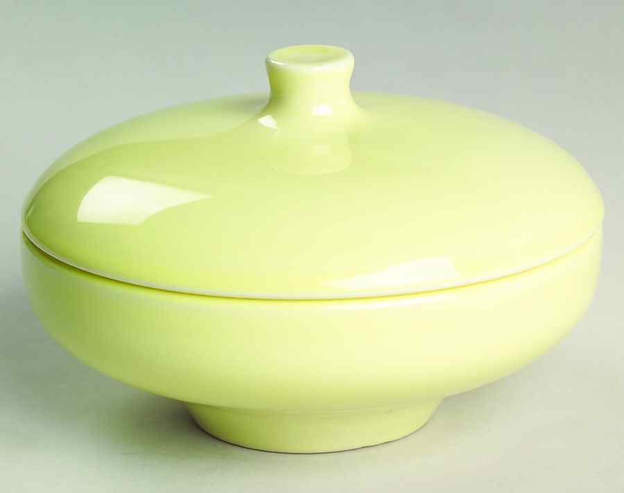 Casual Lemon Redesign Sugar Bowl & Lid (Fruit/Dessert Bowl) by Iroquois-1