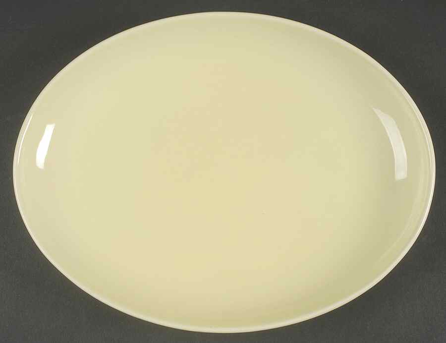Casual Lemon 10" Oval Serving Platter by Iroquois-1