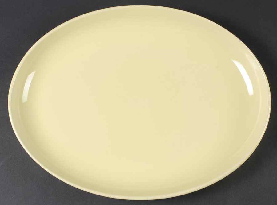 Casual Lemon 14" Oval Serving Platter by Iroquois-1