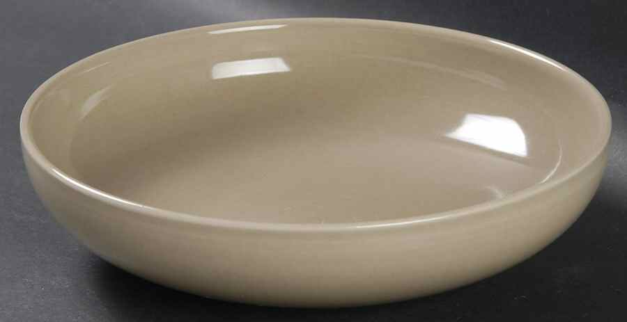 Casual Oyster 8" Round Vegetable Bowl by Iroquois-1