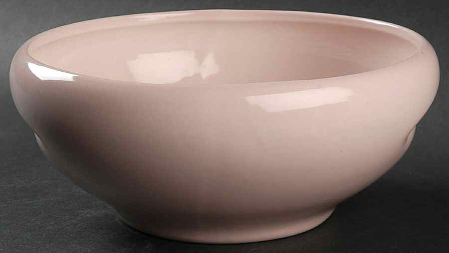 Casual Pink 2 Qt Casserole Either Knob Or Recess No Lid by Iroquois-1
