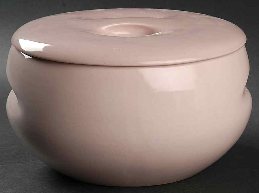 Casual Pink 4 Qt Covered Casserole & Recess Lid by Iroquois-1