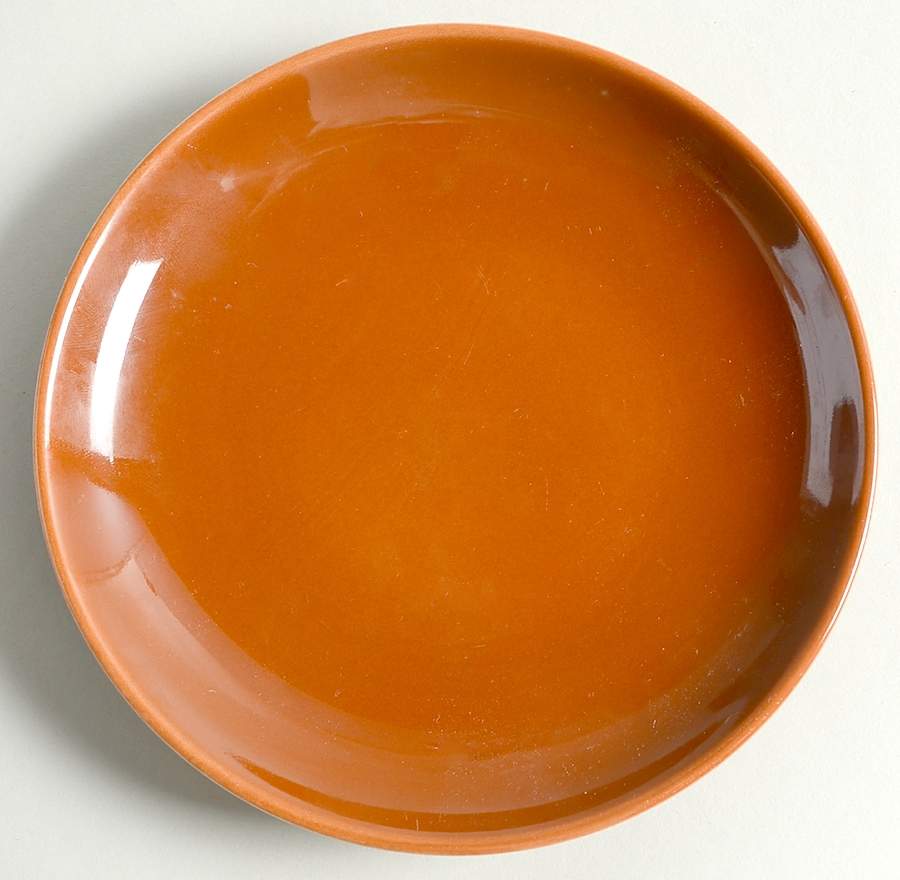 Casual Red Bread & Butter Plate by Iroquois-1