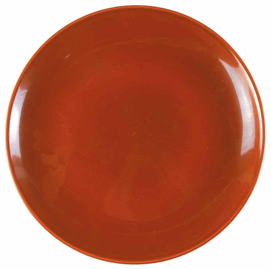 Casual Red Dinner Plate by Iroquois-1