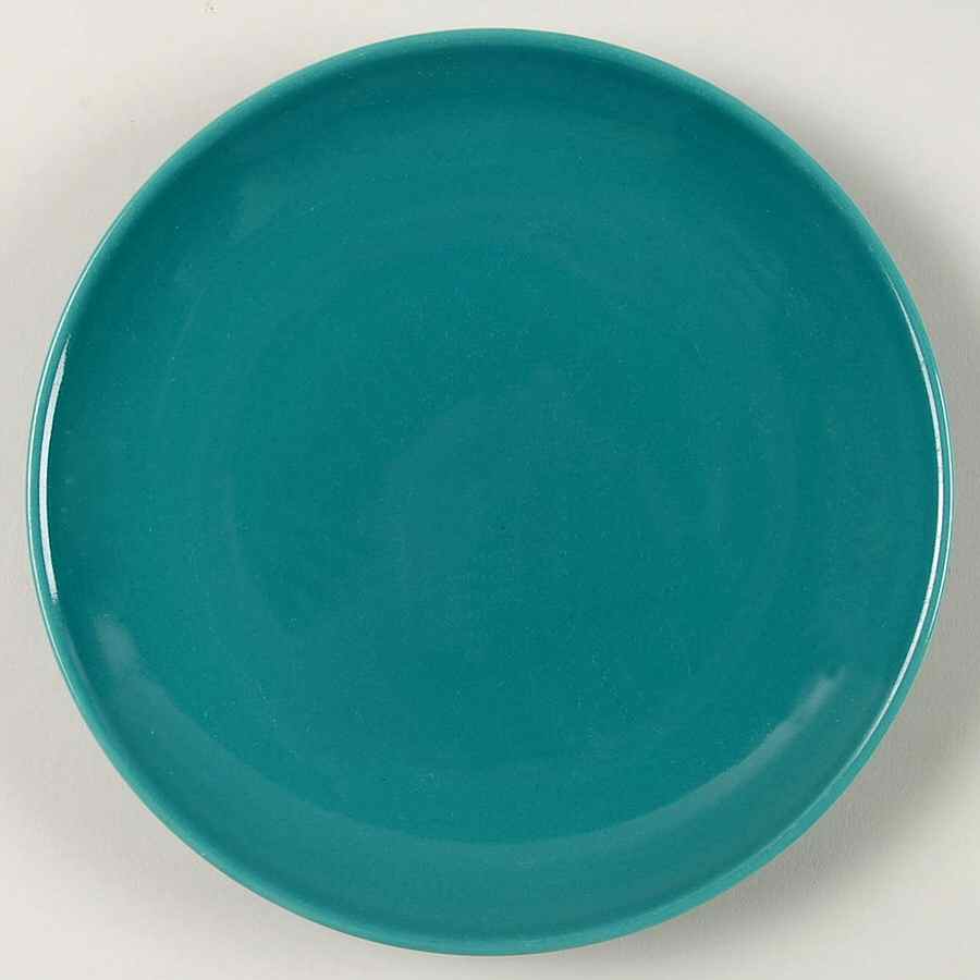 Casual Turquoise Bread & Butter Plate by Iroquois-1