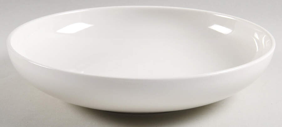 Casual White 10" Large Salad Serving Bowl by Iroquois-1