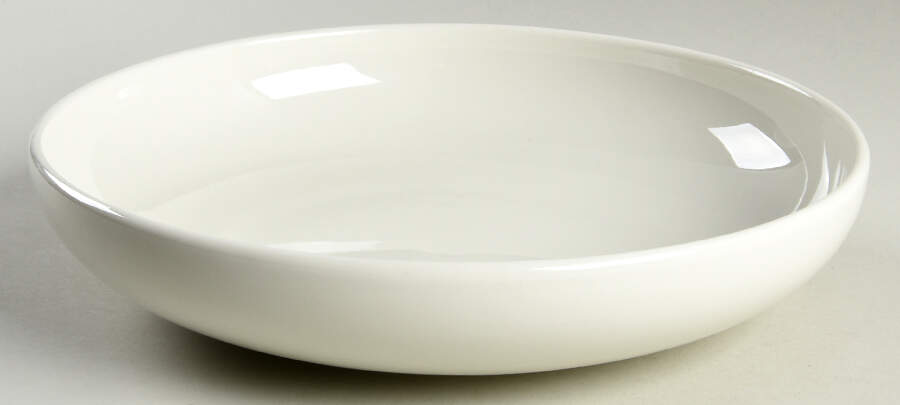 Casual White 10" Round Vegetable Bowl by Iroquois-1