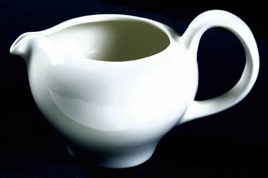 Casual White Redesigned Creamer by Iroquois-1