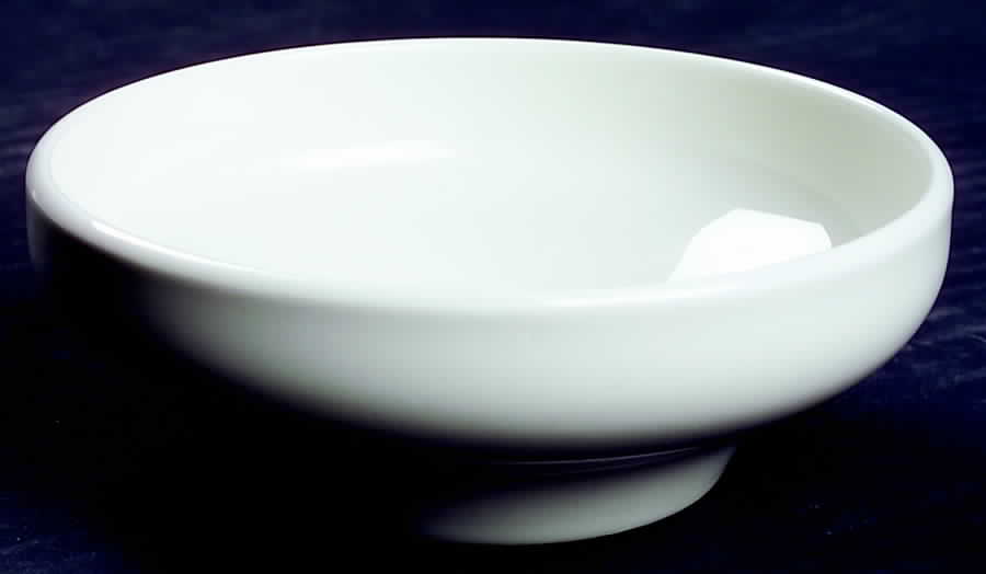Casual White Restyled Fruit/Dessert Bowl by Iroquois-1