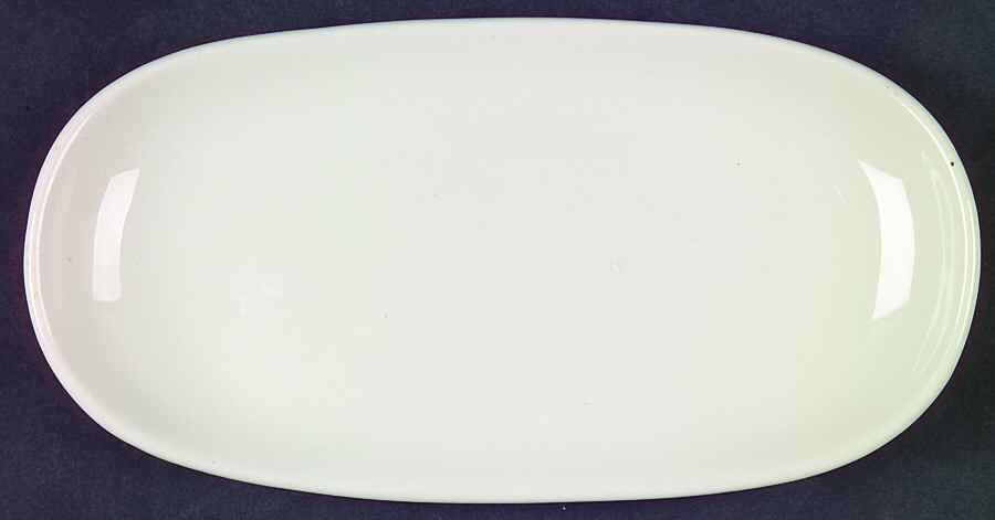 Casual White Relish/Butter Tray by Iroquois-1