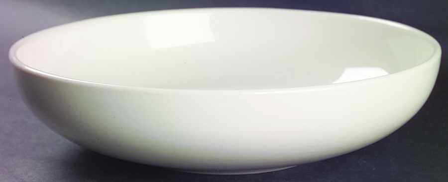 Casual White 8" Round Vegetable Bowl by Iroquois-1