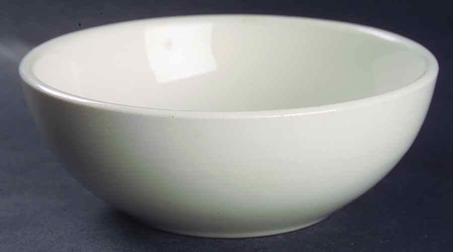 Casual White Coupe Cereal Bowl by Iroquois-1