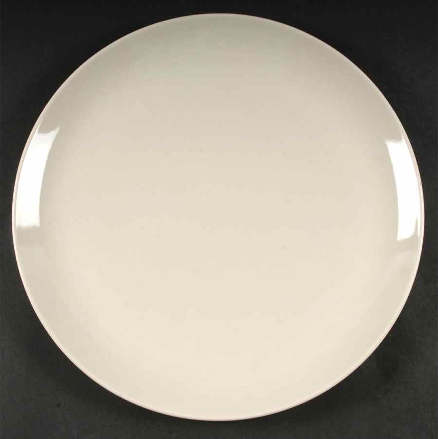 Casual White 13" Chop Plate (Round Platter) by Iroquois-1