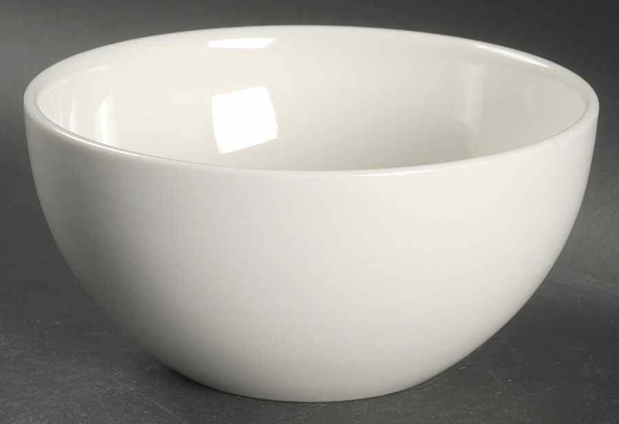 Casual White Coupe Soup Bowl by Iroquois-1
