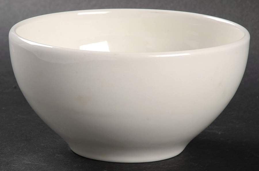 Casual White Restyled Coupe Soup Bowl by Iroquois-1