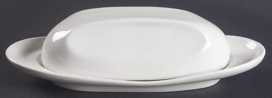 Casual White 1/4 Lb Covered Butter by Iroquois-1