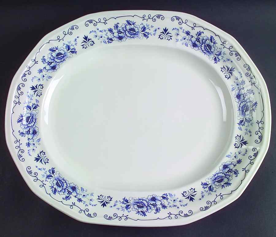 Clinton Inn 15" Oval Serving Platter by Iroquois-1