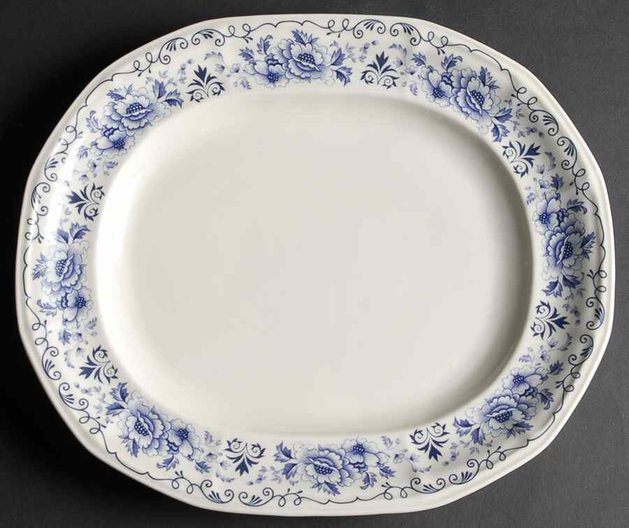 Clinton Inn 13" Oval Serving Platter by Iroquois-1