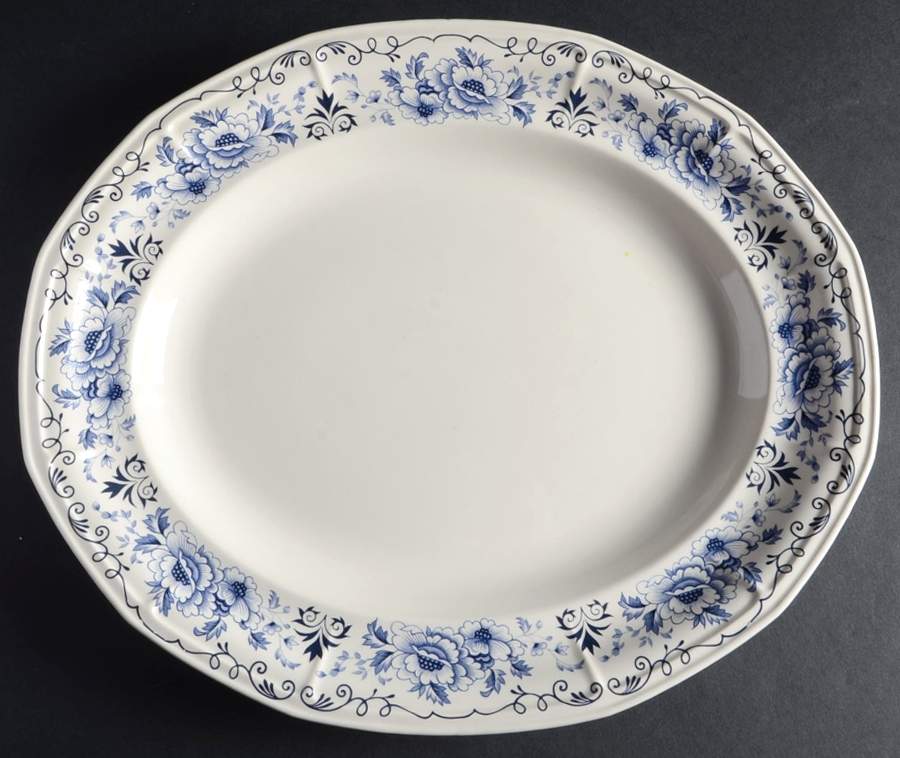 Clinton Inn 13" Oval Serving Platter by Iroquois-1
