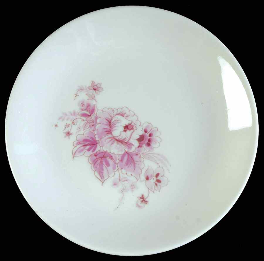 Colonial Pink Bread & Butter Plate by Iroquois-1
