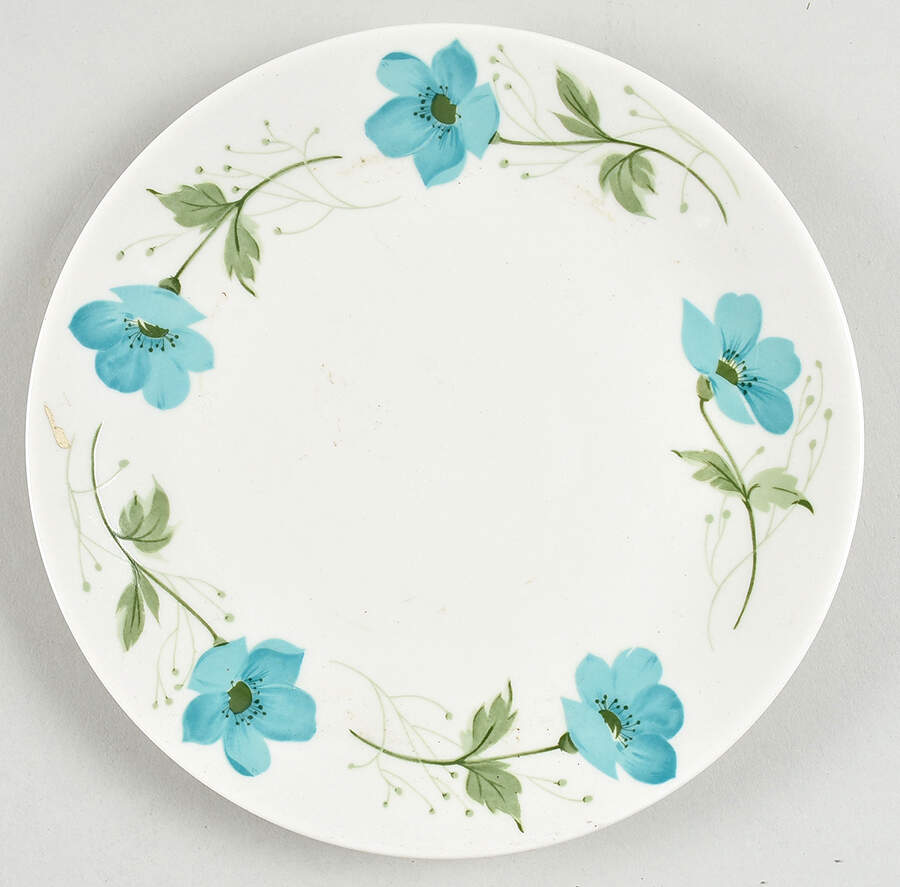 Cosmos Salad Plate by Iroquois-1