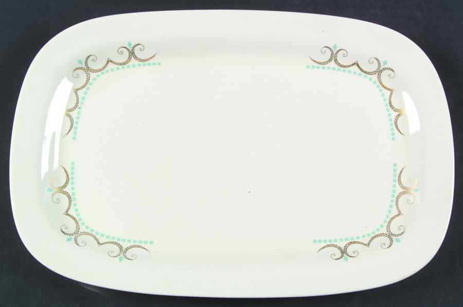 Cotillion 12" Oval Serving Platter by Iroquois-1