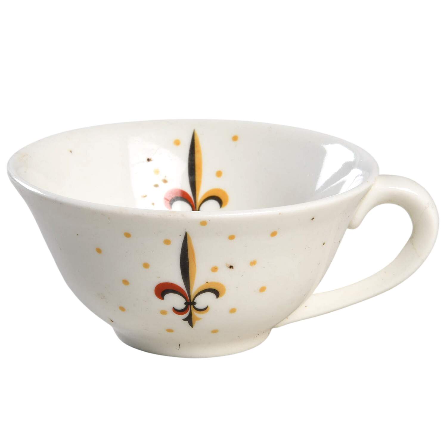 Fleur De Lis Flat Cup by Iroquois-1