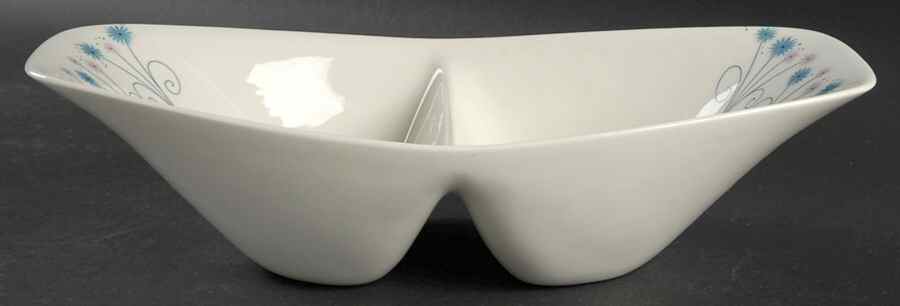 Garland 12" Oval Divided Vegetable Bowl by Iroquois-1