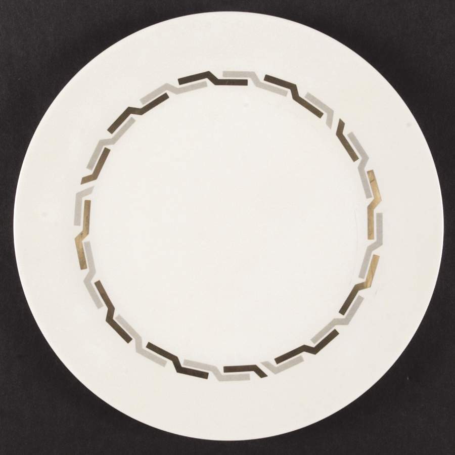 Grecian Gold Dinner Plate by Iroquois-1