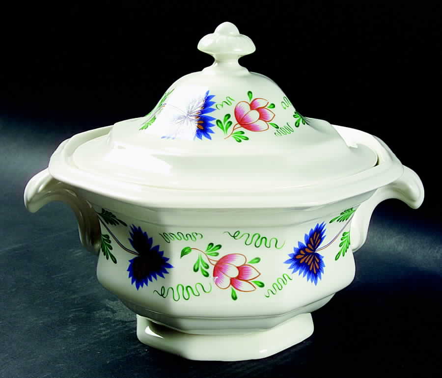 Greenfield Village Round Covered Vegetable by Iroquois-1