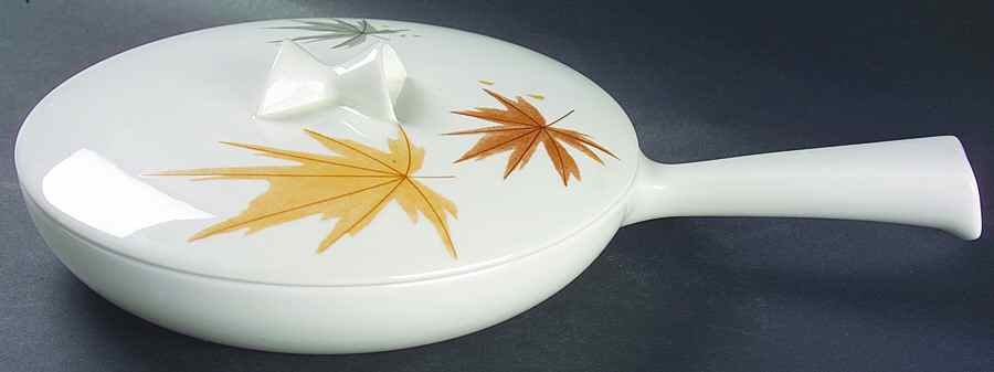 Harvest Time Skillet & Lid by Iroquois-1