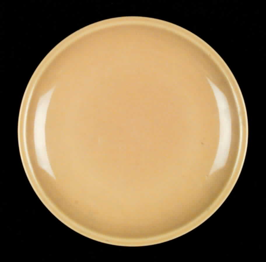 Interplay Mustard Salad Plate by Iroquois-1
