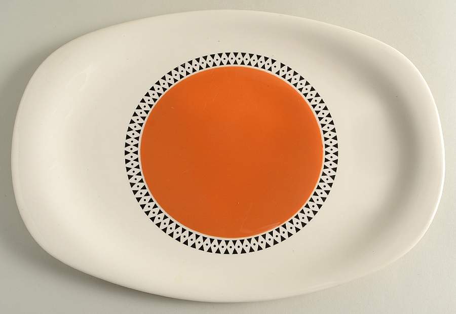 El Camino 15" Oval Serving Platter by Iroquois-1