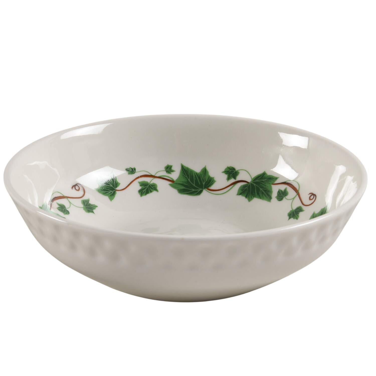 Ivy 7" Round Vegetable Bowl by Iroquois-1