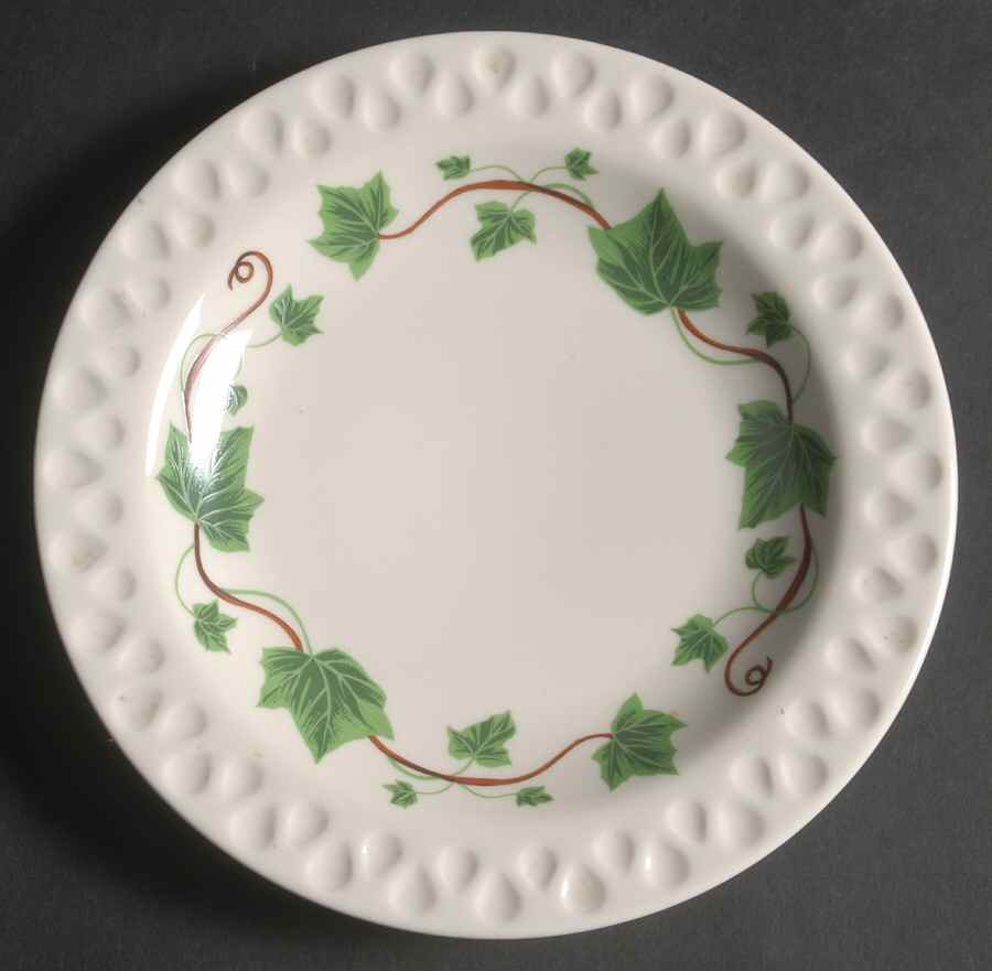 Ivy Bread & Butter Plate by Iroquois-1