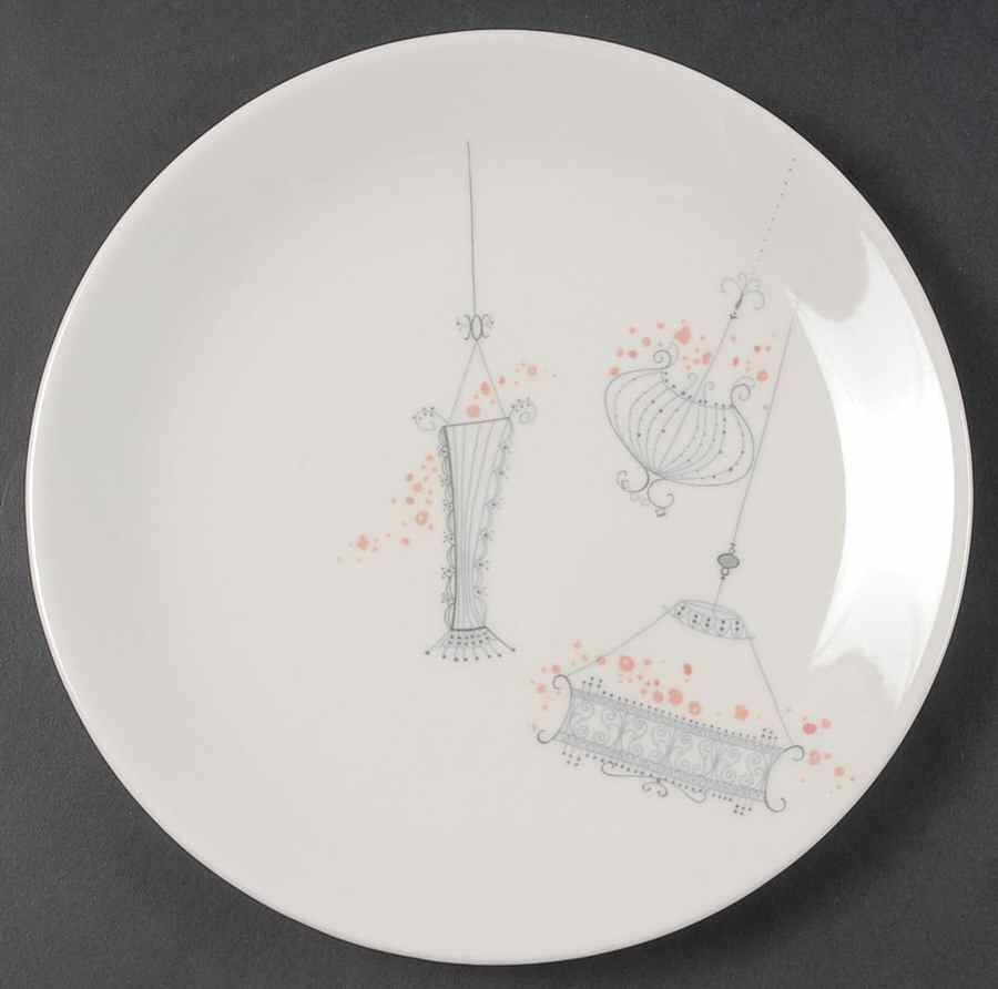 Jardinieres Salad Plate by Iroquois-1